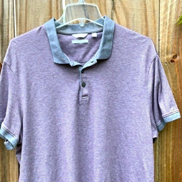 Calvin klein Liquid Touch Men's Striped Men’s T-shirt, Size-XL - Picture 3 of 7